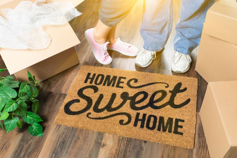 home sweet home doormat